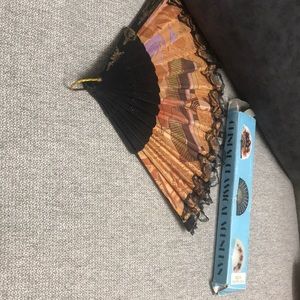 Chinese classical sceni fan